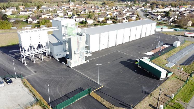 Le nouveau silo de Descartes est utilisé depuis le mois de juillet.