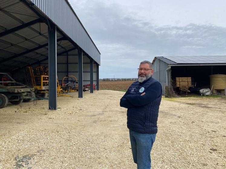 Le président de la FNSEA, Jean-Philippe Champagne, lance un appel à la mobilisation, le 18 décembre. 