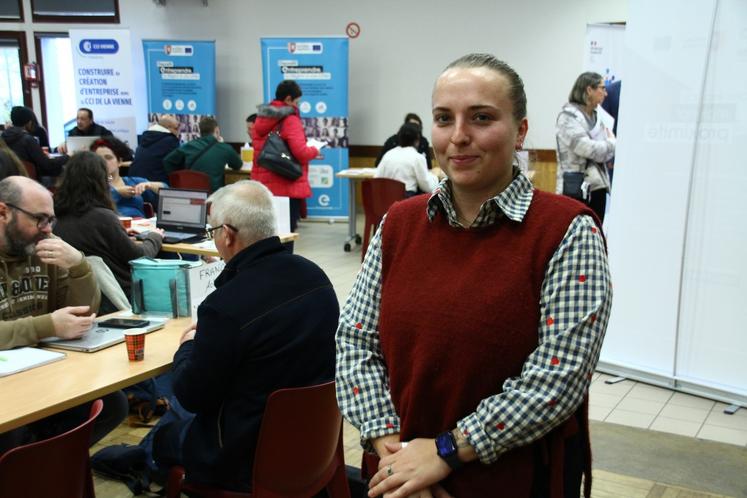 En venant au forum, Line Latour voulait des informations pour peaufiner son "business model".