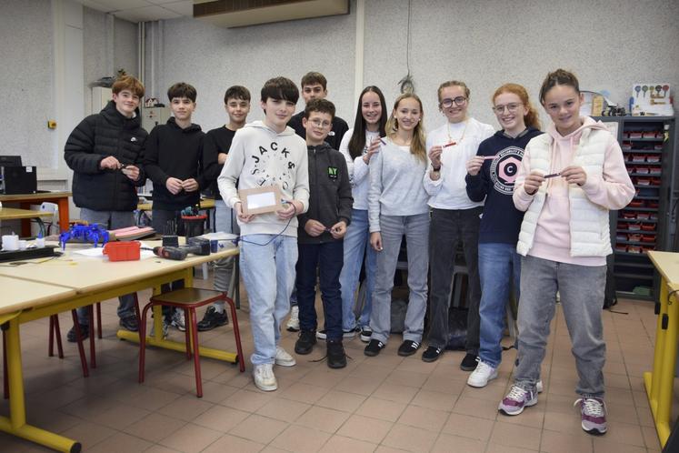 Les collégiens entreprennent ! Ils défendront leur projet le 20 mai à Bordeaux lors de la finale régionale.