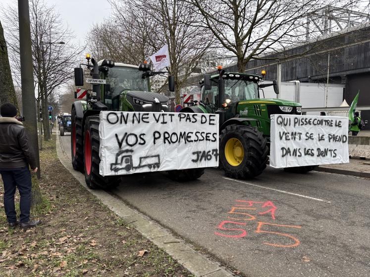 Près de 700 tracteurs étaient présents.