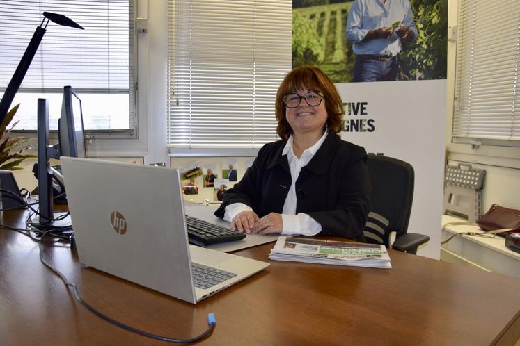Viticultrice à Fouquebrune, Laetitia Plumat est à la présidence de la Chambre d'agriculture de la Charente depuis février 2025.