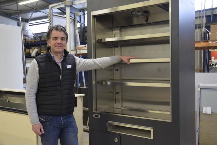 Ludovic Minet est à la tête de YD, à Saint-Yrieix. Forte d'une vingtaine de salariés, l'entreprise réalise entre 2,3 et 2,5 millions d'euros de chiffre d'affaires par an.