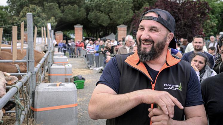 Jérôme Bayle est éleveur en Haute-Garonne.