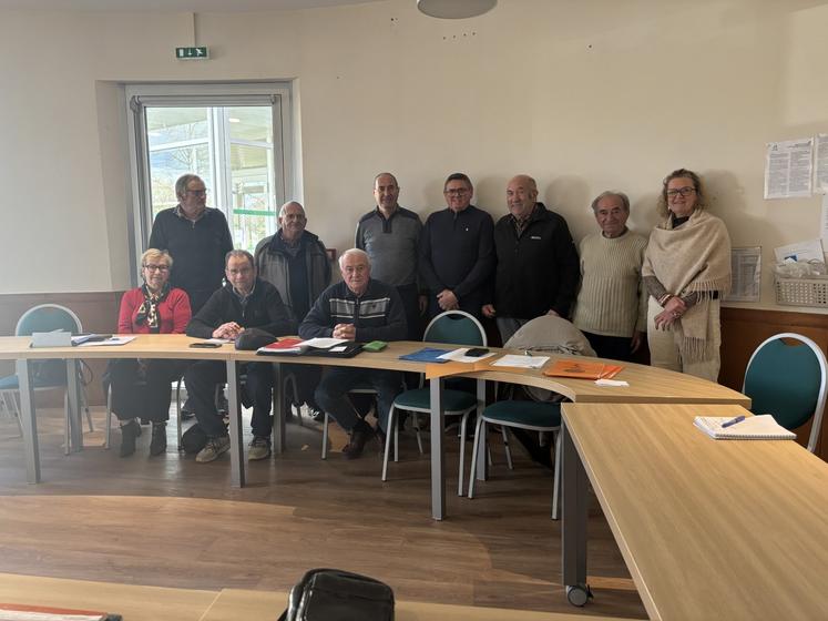 Le bureau des anciens exploitants et des propriétaires de la FNSEA de la Vienne s'est réuni la semaine dernière.