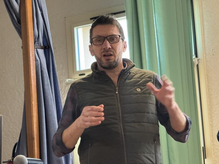 Laurent Vignerond :  " Pour chaque type de production visée, la démarche est toujours la même : analyser l'exploitation de l'éleveur pour valoriser ses productions végétales et ses bâtiments. 