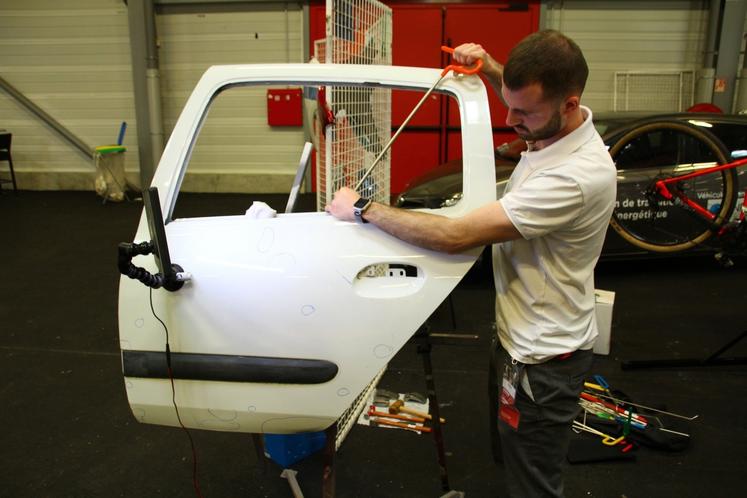 Des ateliers animés par des apprentis étaient proposés, pour aider les jeunes visiteurs à trouver leur voie.