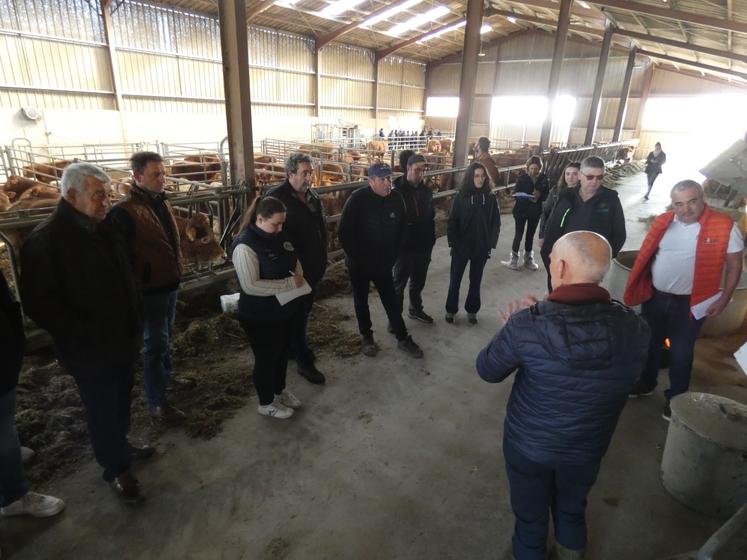 Journée technique Bovins viande à l'EARL La Jetée (Gué-d'Alleré - 17), le 4 mars 2026.