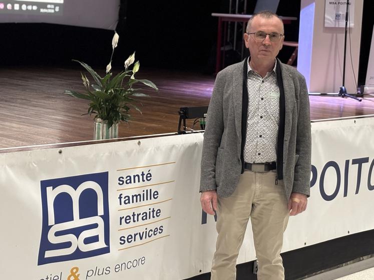 Jean-Marie Gautier se dit inquiet de la situation actuelle des ressortissants de la MSA Poitou.