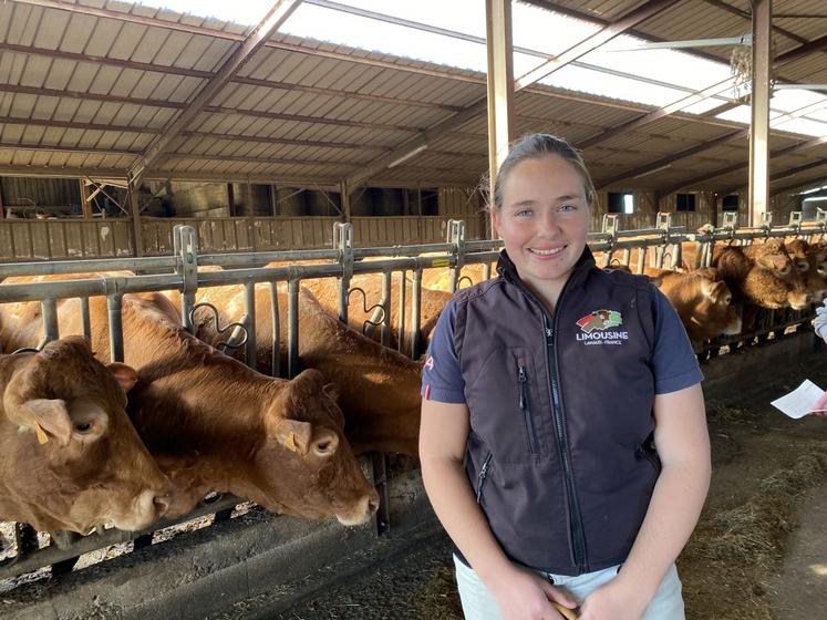 Elise Maillard, du Herd Book, avait fait le déplacement.