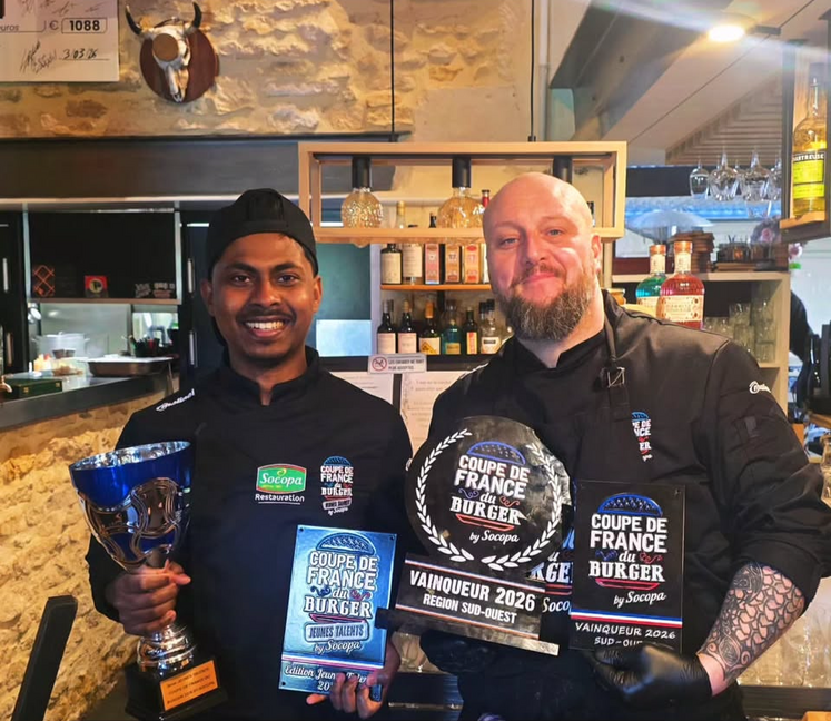 Olivier Leclerc et son apprenti, Sabbir Khalashi, finissent 4e et 3e dans leur catégorie.