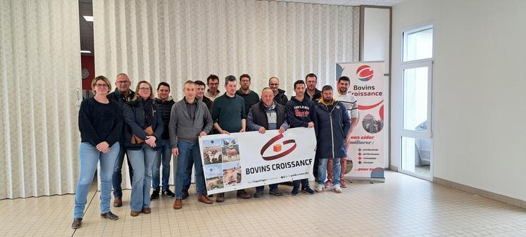 "Cette fusion renforce notre association, cela nous permettra d'augmenter notre efficacité" souligne Catherine Guyot, la présidente Bovins Croissance Val 2 Vienne.