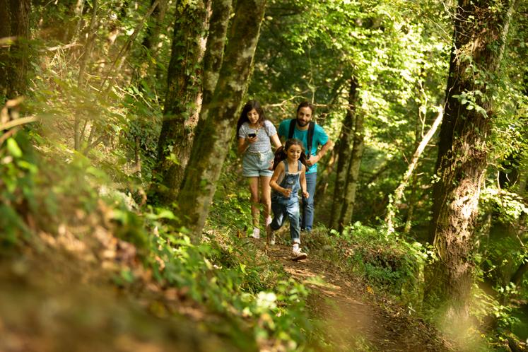 Les parcours attirent un public composé à 63 % de familles avec des enfants.
