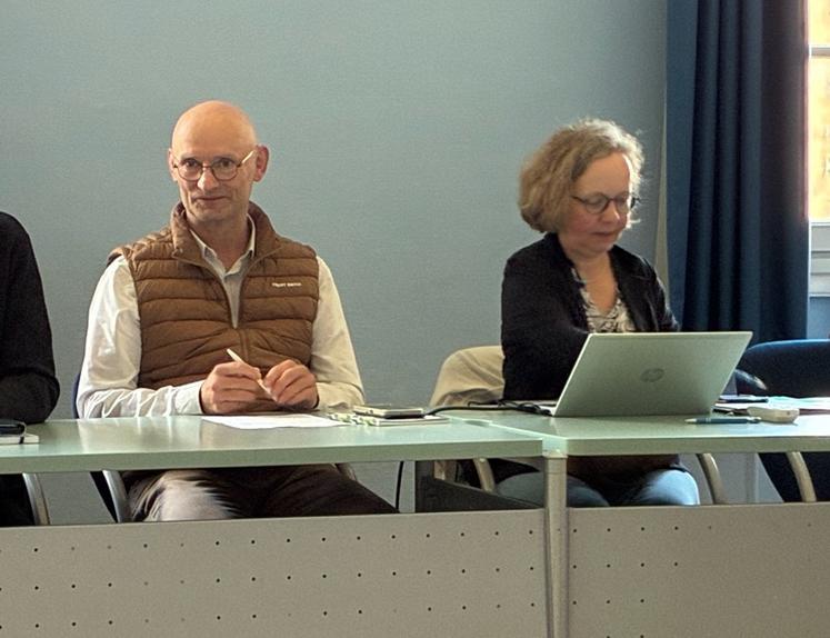 Samuel Hérault, président de l'Anicap Nouvelle-Aquitaine, et Géraldine Verdier, animatrice, ont présenté les activités et chiffres de la structure régionale.
