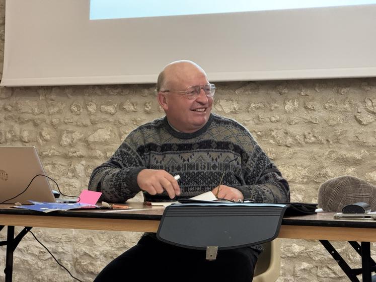 Le nouveau président du Silfa 16, François Bouché.