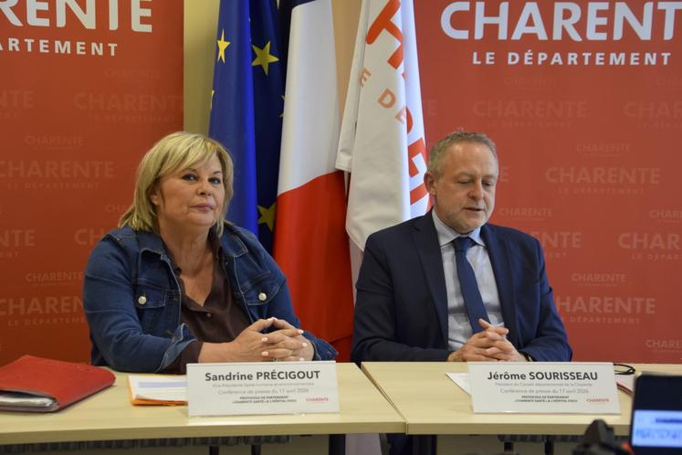 Sandrine Précigout et Jérôme Sourisseau ont présenté ce partenariat pour améliorer l'accès aux soins de qualité.