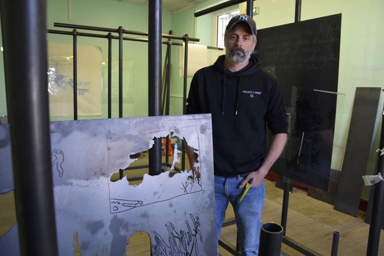 Le projet artistique de Nicolas Tubéry est porté sur trois ans.