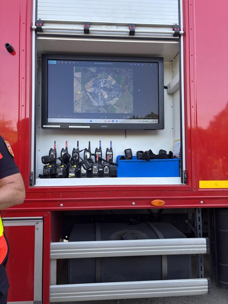poste commandement incendie