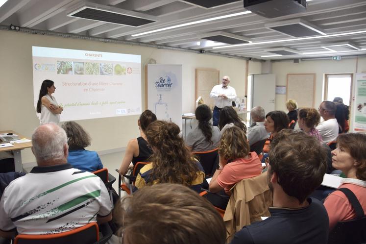 La réunion tenue le 8 juin à Saint-Yrieix a mobilisé de nombreux acteurs de l'agriculture, du bâtiment et de l'alimentation tous intéressés par le développement d'une filière chanvre.