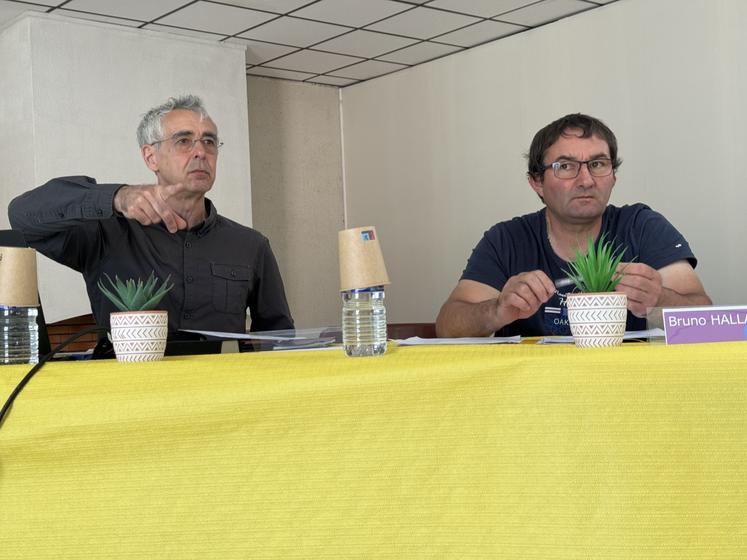 Jacques Jeauffreau, président, et Bruno Hallais, président de Ted16 - GDS