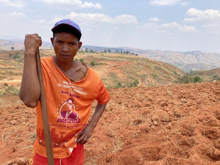 L'organisation de producteurs Vonona est basée dans le centre de Madagascar, dans une zone montagneuse.