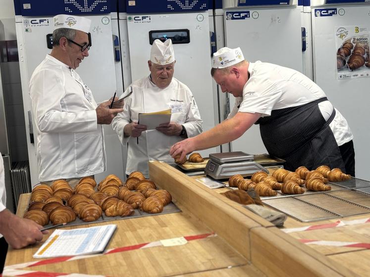 Chaque participant devait réaliser 30 croissants.