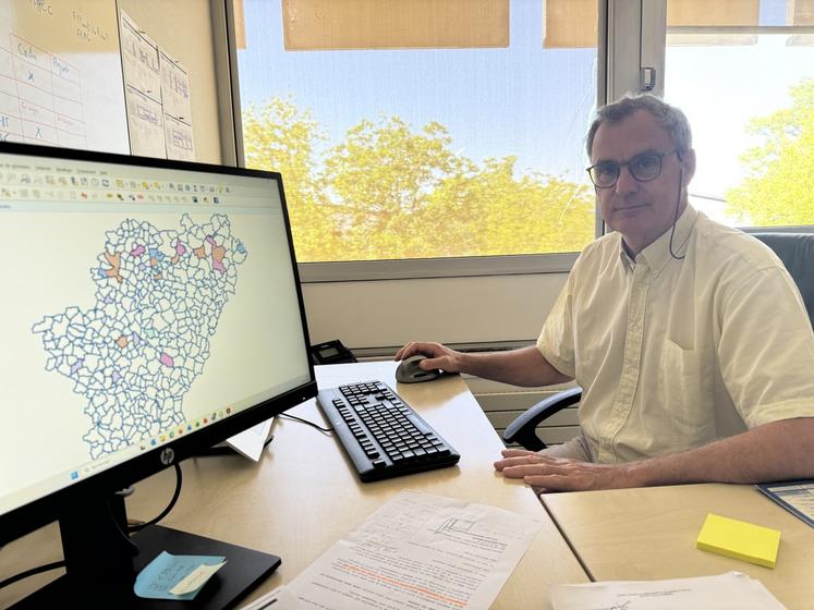 Jacques-Yves Guerlesquin, directeur adjoint de la Chambre d'agriculture