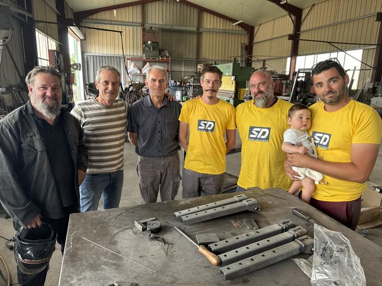 L'entreprise SEDA Delorier à Lignières-Ambleville a été reprise par six viticulteurs.
