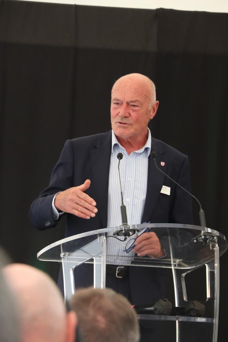 Alain Rousset, président du comité de bassin Adour-Garonne.