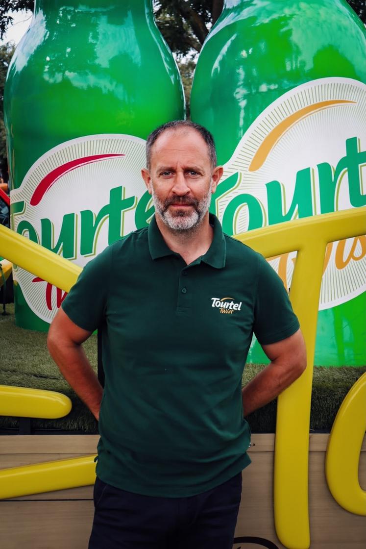 Nicolas Rougeon a assuré la fonction de chef de la caravane publicitaire Tourtel Twist.