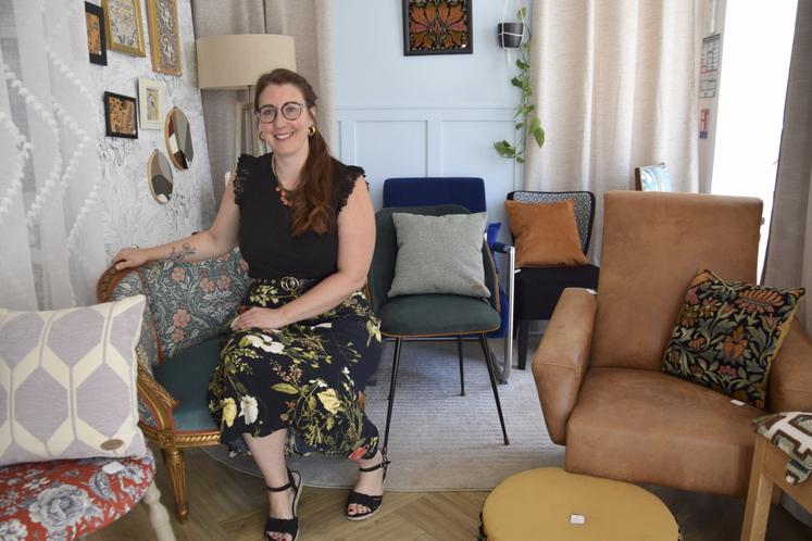Détentrice du label Métiers d'art, Nathalie Josse apprécie de travailler des objets qui ont une âme.