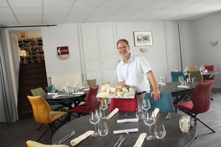 Jean-Philippe Moreau recçoit au "comme chez soi"  à Verrières. 