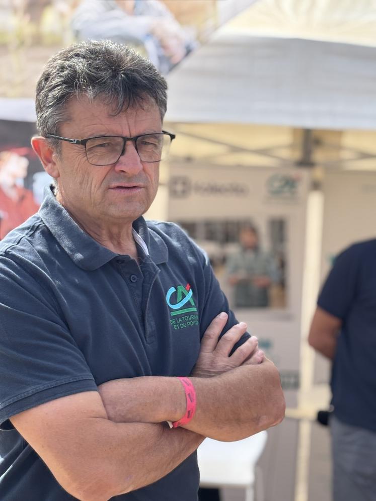 Odet Triquet estime que 700 exploitations sont en grande difficulté sur les deux départements du CATP.