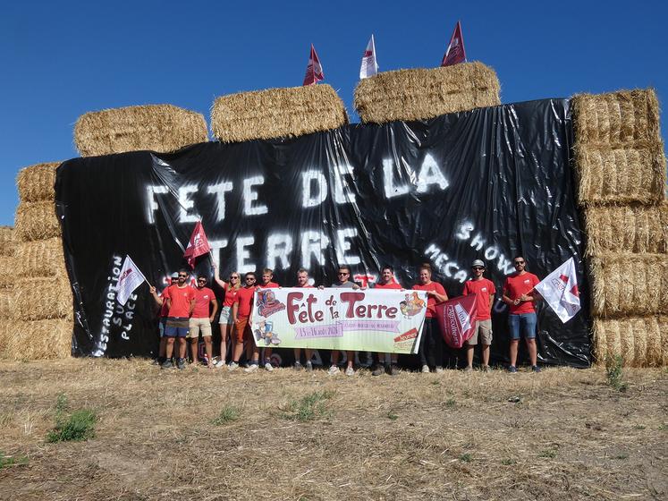 Pour bon nombre de JA de Haute-Saintonge, cette Fête de la Terre est une première : la précédente organisée dans le canton remonte à 2018, à Jonzac.