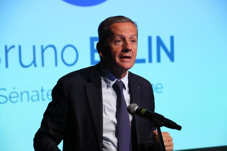 Bruno Belin a été réélu sénateur.