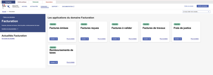 C'est depuis la plateforme Chorus Pro que se fait la demande de remboursement de 15cts/litre de GNR.