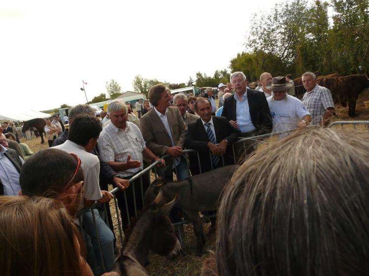 François Ressegand était aussi très présent au Comice. ici, en 2013.