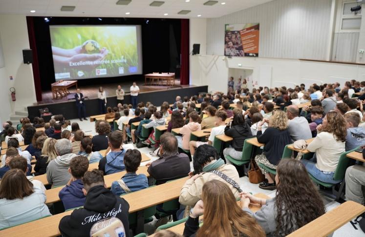 Pour cette rentrée scolaire, l'Agricampus de Venours accueille en tout 600 apprenants.