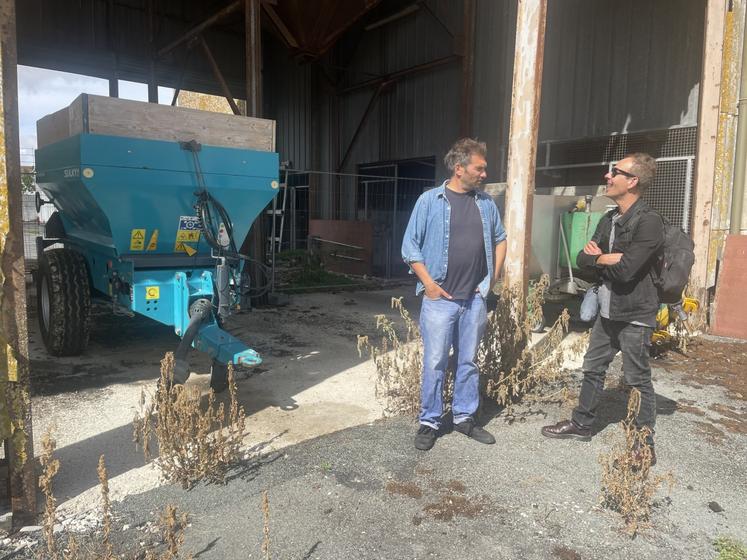 Simon Joulie et Régis Feugère ont bâti ce projet autour du patrimoine agricole.