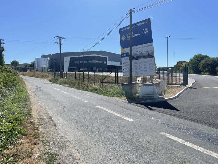 Le bâtiment du groupe Michel sera inauguré en octobre.