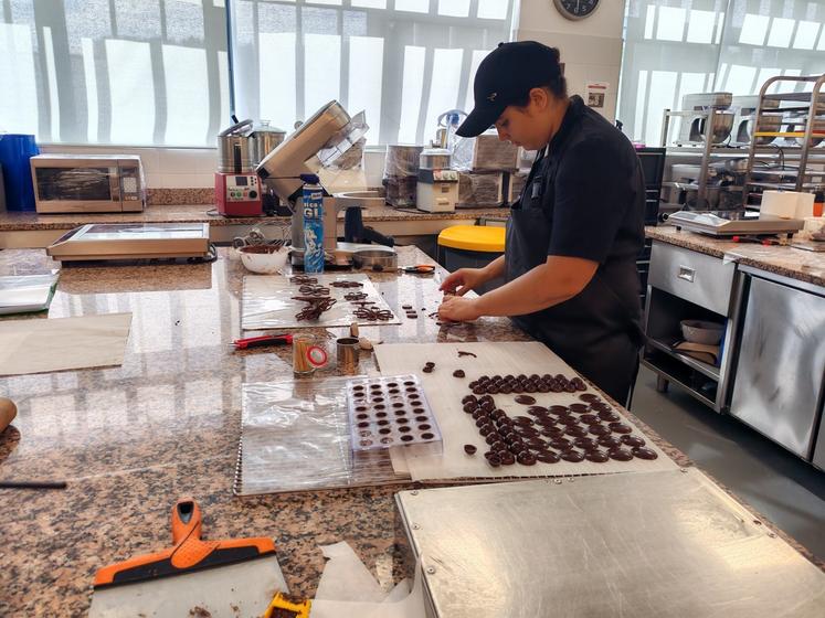 Les détails ont leur importance en chocolaterie.
