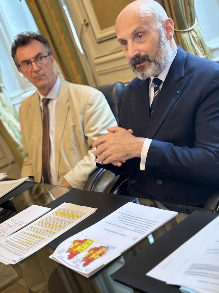 Charles Guisti a détaillé le plan Casi, mais aussi la cellule d'experts qui se met en place.