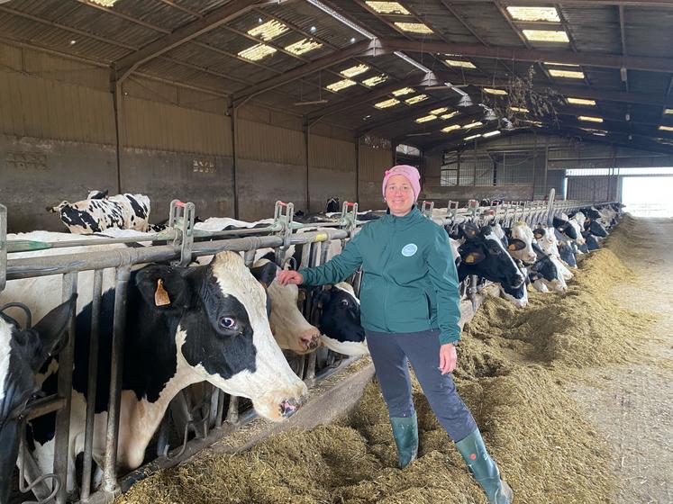 Myriam Rocheteau a diversifié son élevage laitier familial avec un atelier volailles et une boutique de produits locaux.