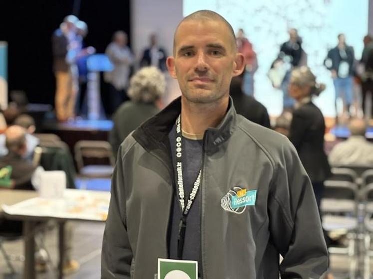 Julien Boulet pilote l'étude de faisabilité de la légumerie dans le Châtelleraudais.