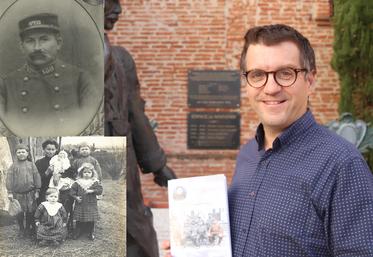 William Benéteau a retrouvé, aux côtés des lettres, plusieurs photos de ses aïeux Hippolyte et Marie et de leur famille.