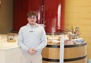 Teo Gachet espère lancer sa propre bouteille de cognac dans les prochaines années.
