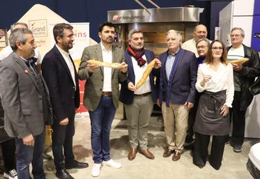 La Baguette Charentaise a été présentée lors des Gastronomades 2023 sur le stand de GrandAngouleme., partenaire de l'opération.