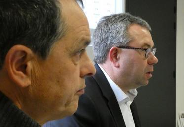 Jean-Yves Moizant et Christian Cordonnier, le président et le directeur général de Terre Atlantique.