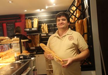 Mickaël Babin propose une dizaine de variétés de baguette Aliénor.