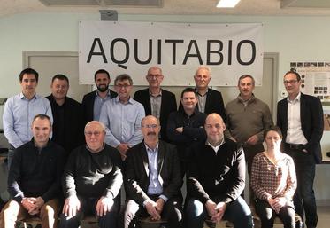 Les fondateurs de la nouvelle structure Aquitabio.